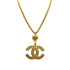 VINTAGE CHANEL NECKLACE COCOMARK GOLD ACCESSORY 95A 90327889