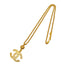 VINTAGE CHANEL NECKLACE COCOMARK GOLD ACCESSORY 95A 90327889