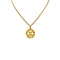 VINTAGE CHANEL NECKLACE COCOMARK GOLD ACCESSORY 90326640