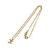 VINTAGE CHANEL NECKLACE COCOMARK GOLD ACCESSORY 90330658