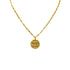 VINTAGE CHANEL NECKLACE COCOMARK RHINESTONE GOLD ACCESSORY 90325270