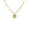 VINTAGE CHANEL NECKLACE COCOMARK RHINESTONE GOLD ACCESSORY 90334880
