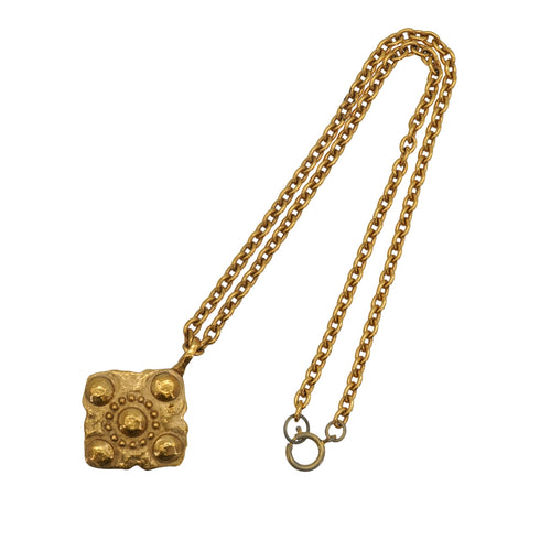 VINTAGE CHANEL NECKLACE DIA GOLD ACCESSORY 23 90339123
