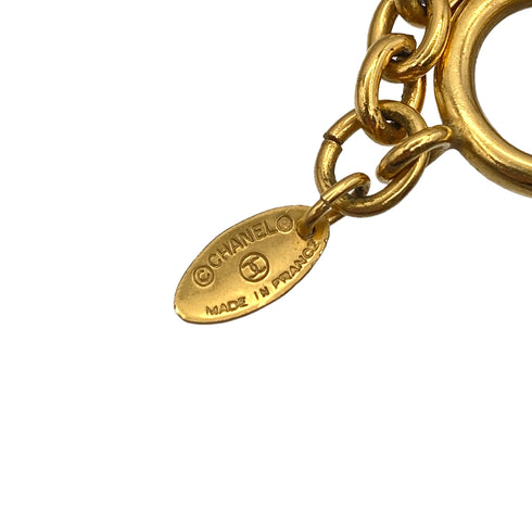 VINTAGE CHANEL NECKLACE LION MOTIF GOLD ACCESSORY 90328005