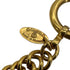 VINTAGE CHANEL NECKLACE LOUPE COCOMARK MATELASSE GOLD ACCESSORY 90322931