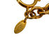 VINTAGE CHANEL NECKLACE MATELASSE COCOMARK GOLD ACCESSORY 90335763