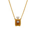 VINTAGE CHANEL NECKLACE PERFUME ALLURE GOLD ACCESSORY 90334176