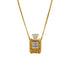 VINTAGE CHANEL NECKLACE PERFUME NO.5 GOLD ACCESSORY 90334238