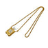 VINTAGE CHANEL NECKLACE PERFUME N°5 GOLD ACCESSORY 90334181