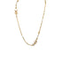 CHANEL NECKLACE RHINESTONE FAUX PEARL STAR COCOMARK GOLD ACCESSORY B24C 90338890