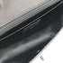 VINTAGE CHANEL NEW TRAVEL LINE EAST WEST CHOCOLATE BAR CHAIN SHOULDER BAG BLACK NYLON 90339648
