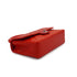 VINTAGE CHANEL PARENT-CHILD BAG PARENTS ONLY RED LAMB SKIN SILVER HARDWARE 90335317