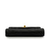VINTAGE CHANEL PARIS LIMITED EDITION MATELASSE CHAIN SHOULDER BAG BLACK LAMB SKIN GOLD HARDWARE 90343958