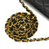VINTAGE CHANEL PARIS LIMITED EDITION MATELASSE CHAIN SHOULDER BAG BLACK LAMB SKIN GOLD HARDWARE 90343958