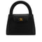 VINTAGE CHANEL PARTY KELLY HAND BAG BLACK CAVIAR SKIN GOLD HARDWARE 90339949