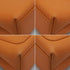 VINTAGE CHANEL PARTY KELLY HAND BAG ORANGE CAVIAR SKIN GOLD HARDWARE 90339162