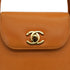 VINTAGE CHANEL PARTY KELLY HAND BAG ORANGE CAVIAR SKIN GOLD HARDWARE 90339162