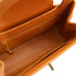 VINTAGE CHANEL PARTY KELLY HAND BAG ORANGE CAVIAR SKIN GOLD HARDWARE 90339162