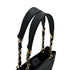 VINTAGE CHANEL PST CHAIN TOTE BAG BLACK CAVIAR SKIN GOLD HARDWARE 90317909