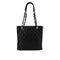VINTAGE CHANEL PST CHAIN TOTE BAG BLACK CAVIAR SKIN GOLD HARDWARE 90321624