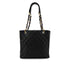 VINTAGE CHANEL PST CHAIN TOTE BAG BLACK CAVIAR SKIN GOLD HARDWARE 90321624