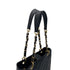VINTAGE CHANEL PST CHAIN TOTE BAG BLACK CAVIAR SKIN GOLD HARDWARE 90321624