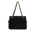 VINTAGE CHANEL PTT CHAIN TOTE BAG BLACK CAVIAR SKIN GOLD HARDWARE 90348240