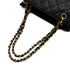 VINTAGE CHANEL PTT CHAIN TOTE BAG BLACK CAVIAR SKIN GOLD HARDWARE 90348240
