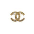 VINTAGE CHANEL COCOMARK RHINESTONE BROOCH GOLD ACCESSORY 90343338
