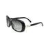VINTAGE CHANEL RIBBON COCOMARK SUNGLASSES BLACK WHITE EYEWEAR 90340367