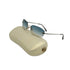 VINTAGE CHANEL RIMLESS SUNGLASSES COCOMARK BLUE SILVER EYEWEAR 90340382