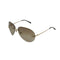 VINTAGE CHANEL RIMLESS SUNGLASSES COCOMARK RHINESTONE BROWN GOLD EYEWEAR 90340374