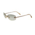 VINTAGE CHANEL RIMLESS SUNGLASSES COCOMARK SILVER EYEWEAR 90340371
