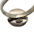 VINTAGE CHANEL RING COCOMARK ROUND GREEN SILVER ACCESSORY 99A 90330671