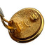 VINTAGE CHANEL ROUND EARRINGS COCOMARK GOLD ACCESSORY 93P 90323103