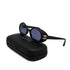 VINTAGE CHANEL ROUND SUNGLASSES COCOMARK BLACK EYEWEAR 90315485