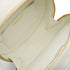 VINTAGE CHANEL ROUND VANITY HAND BAG WHITE ENAMEL GOLD HARDWARE 90347772