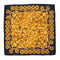 VINTAGE CHANEL SCARF CHAIN COCOBUTTON PATTERN NAVY GOLD SILK 90321184