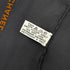 VINTAGE CHANEL SCARF COCOMARK GRIPOIX JEWELRY PATTERN GRAY SILK 90334250