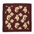 VINTAGE CHANEL SCARF MADEMOISELLE MATELASSE BROWN SILK 90331388