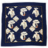 VINTAGE CHANEL SCARF MADEMOISELLE NAVY SILK 90338912
