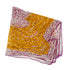 VINTAGE CHANEL SCARF PEARL CHAIN PATTERN PURPLE GOLD SILK 90332933