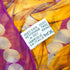 VINTAGE CHANEL SCARF PEARL CHAIN PATTERN PURPLE GOLD SILK 90332933