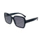 VINTAGE CHANEL SQUARE SHAPE SUNGLASSES LOGO BLACK EYEWEAR 90324633