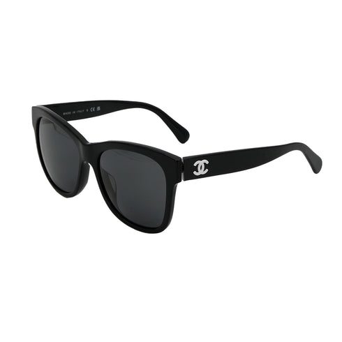 VINTAGE CHANEL SUNGLASSES COCOMARK BLACK EYEWEAR 90317192