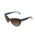 VINTAGE CHANEL SUNGLASSES COCOMARK CAMELLIA BROWN BLUE EYEWEAR 90340542