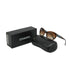 VINTAGE CHANEL SUNGLASSES COCOMARK CAMELLIA BROWN BLUE EYEWEAR 90340542