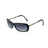 VINTAGE CHANEL SUNGLASSES COCOMARK CHAIN BLACK GOLD EYEWEAR 90328030