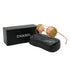 VINTAGE CHANEL SUNGLASSES COCOMARK PINK GOLD EYEWEAR 90334187