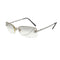 VINTAGE CHANEL SUNGLASSES COCOMARK RHINESTONE CLEAR SILVER EYEWEAR 90314740